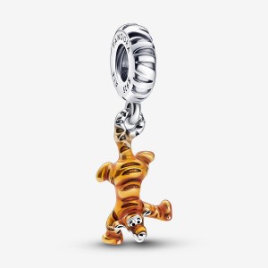 Pandora Winnie the Pooh Tigger Dangle Dangle Charms Sterling Silver | YEARX-6512