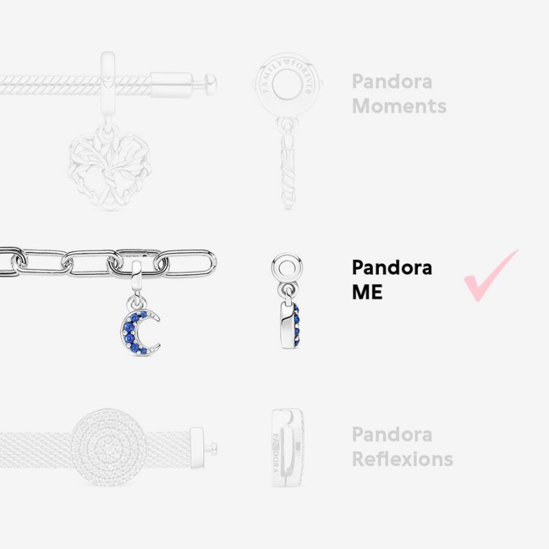 Pandora ME Link Link Bracelets Sterling Silver | ZDGLE-3105
