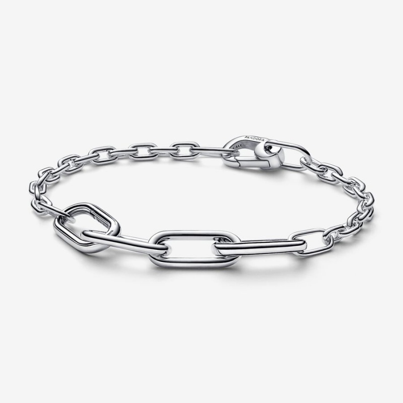 Pandora ME Slim Link Link Bracelets Sterling Silver | DOPBT-3618